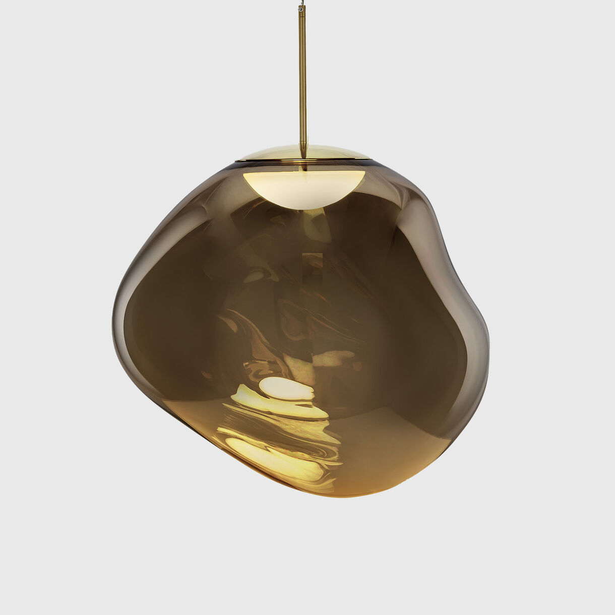Melt Pendant, LED, Bronze