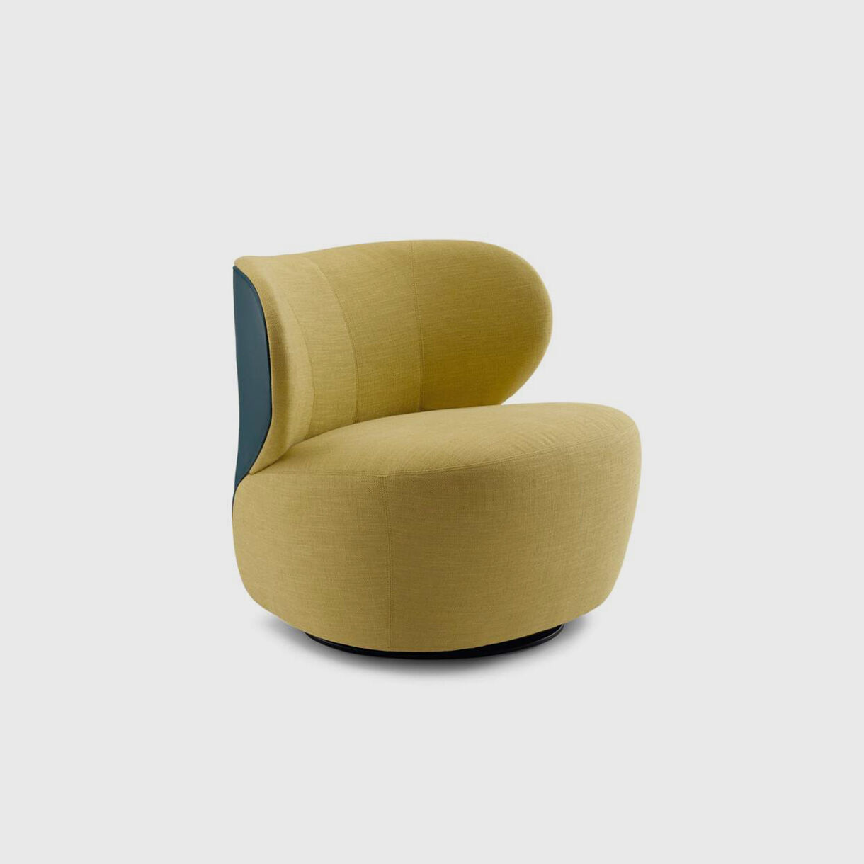 Bao Armchair, Lime & Blue