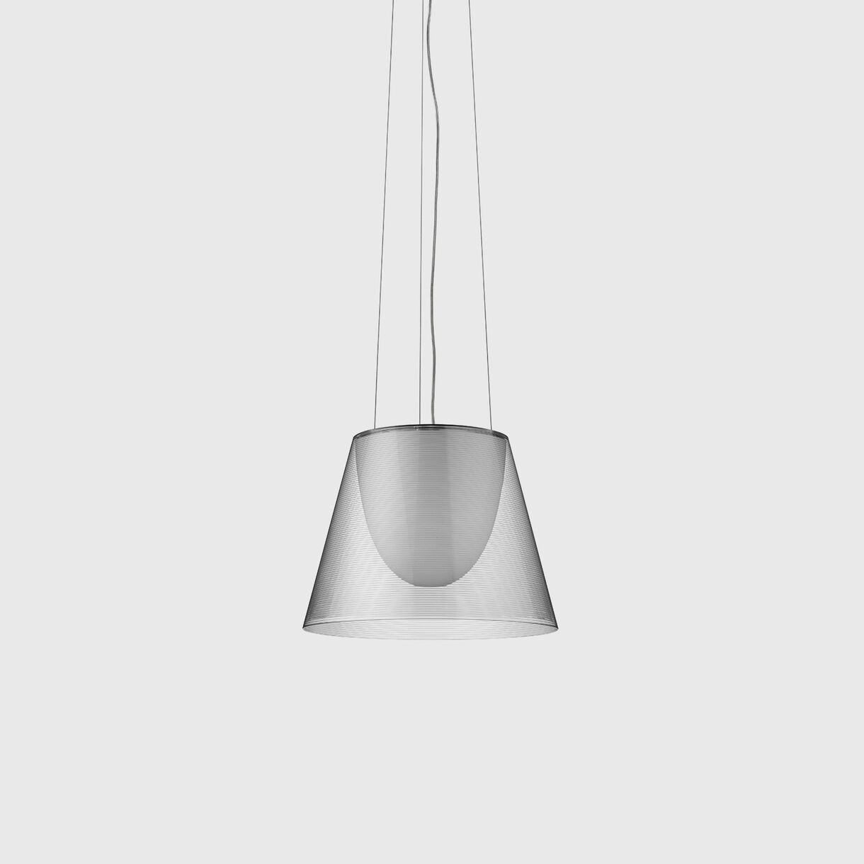 KTribe Suspension Lamp Transparent, Medium, Off