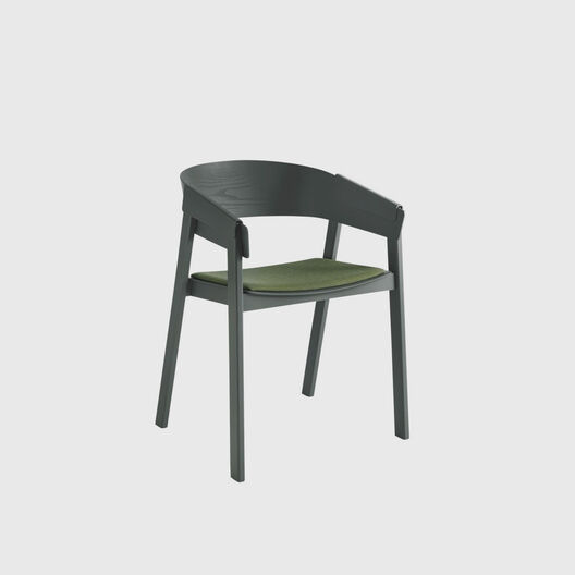 Cover Armchair with Upholstered Seat