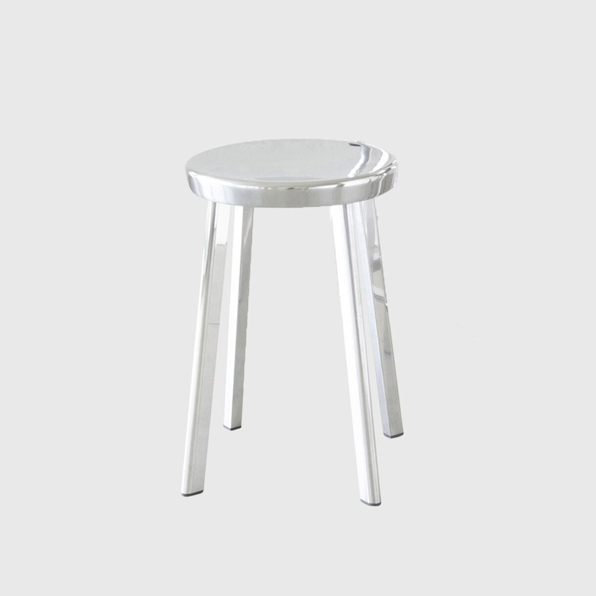 Dejavu Stool, Low, Aluminium