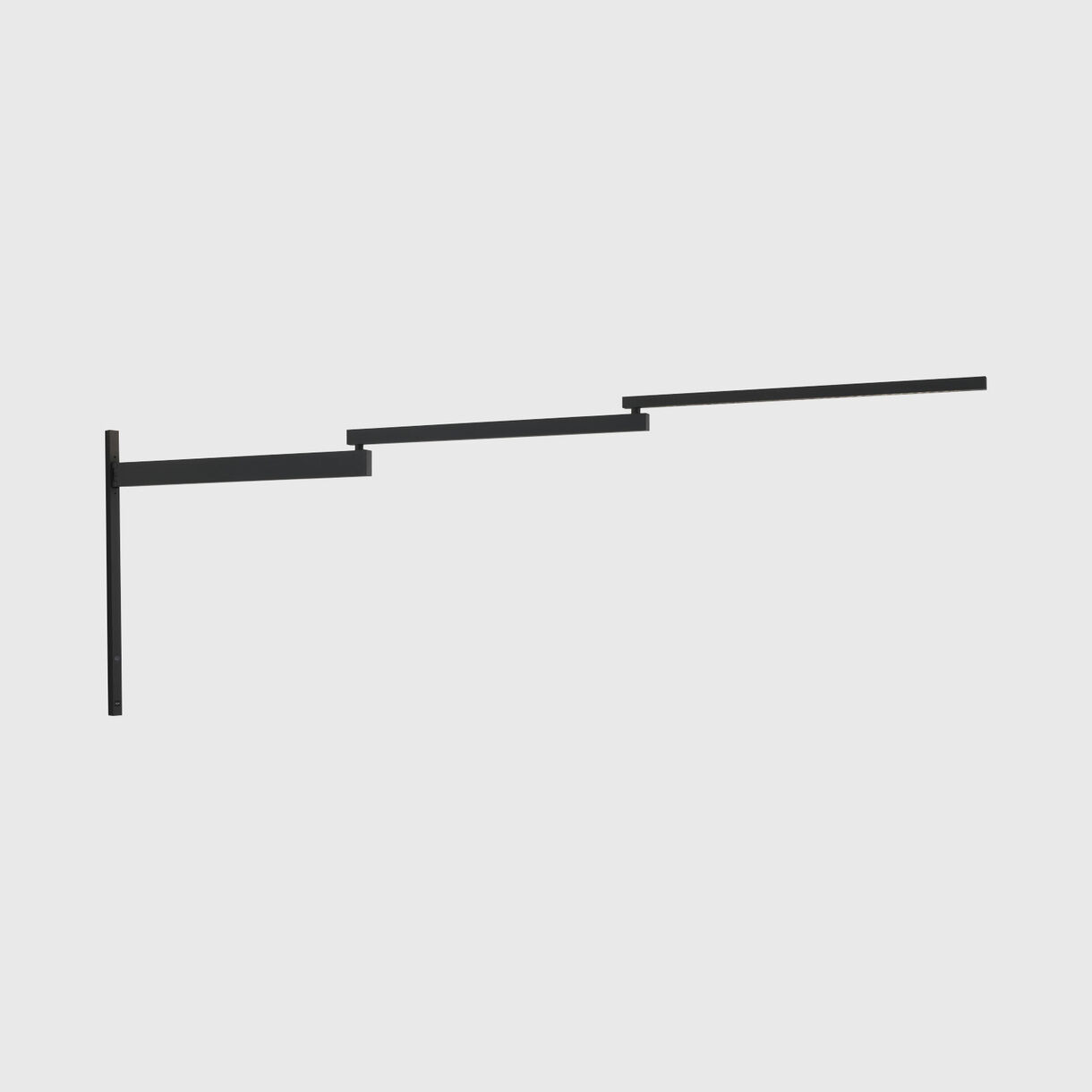 Black Flag Wall Light, Black