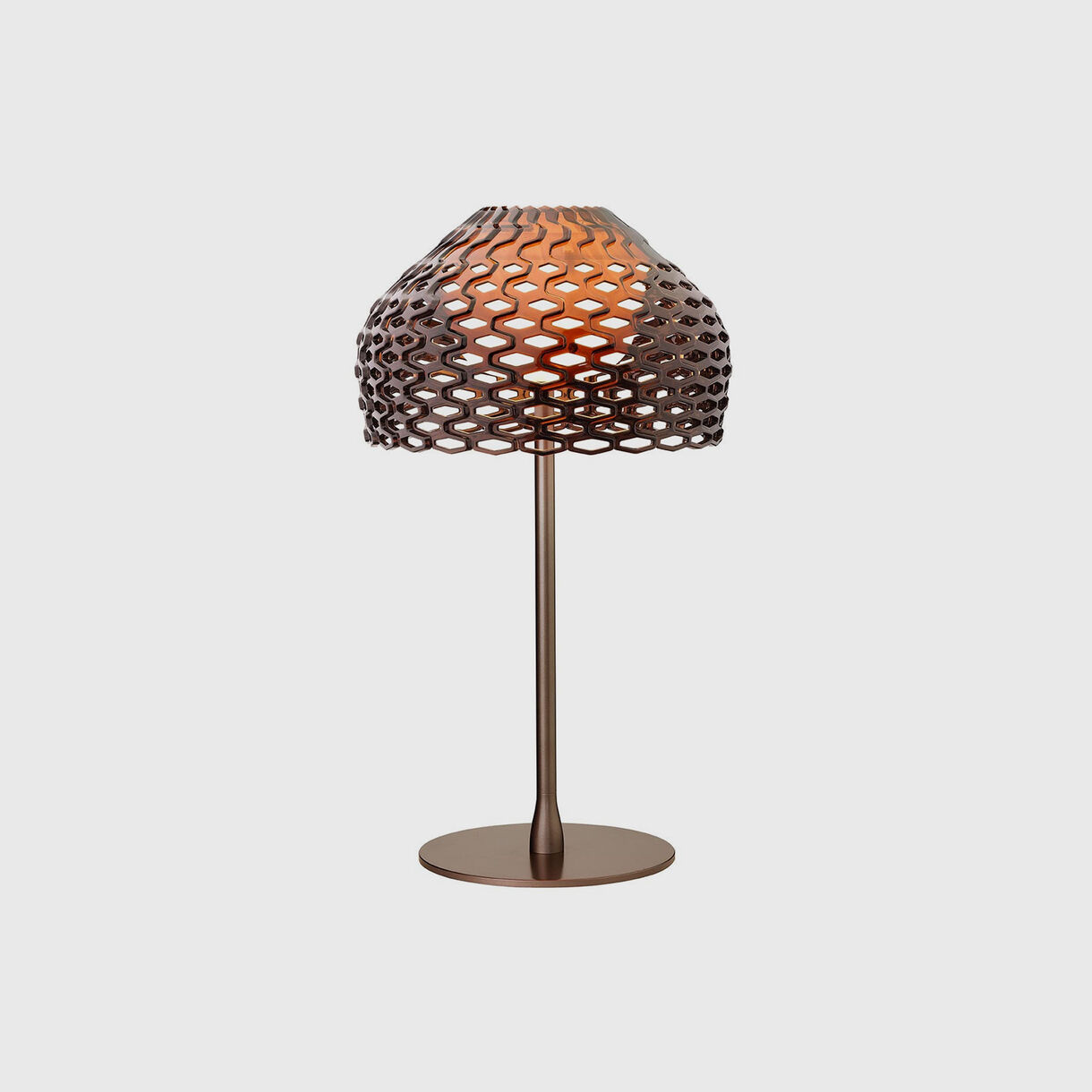 Tatou Table Lamp, Ochre Grey
