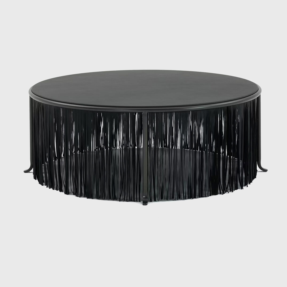 Dozie Kanu Coffee Table, Black, Lifestyle
