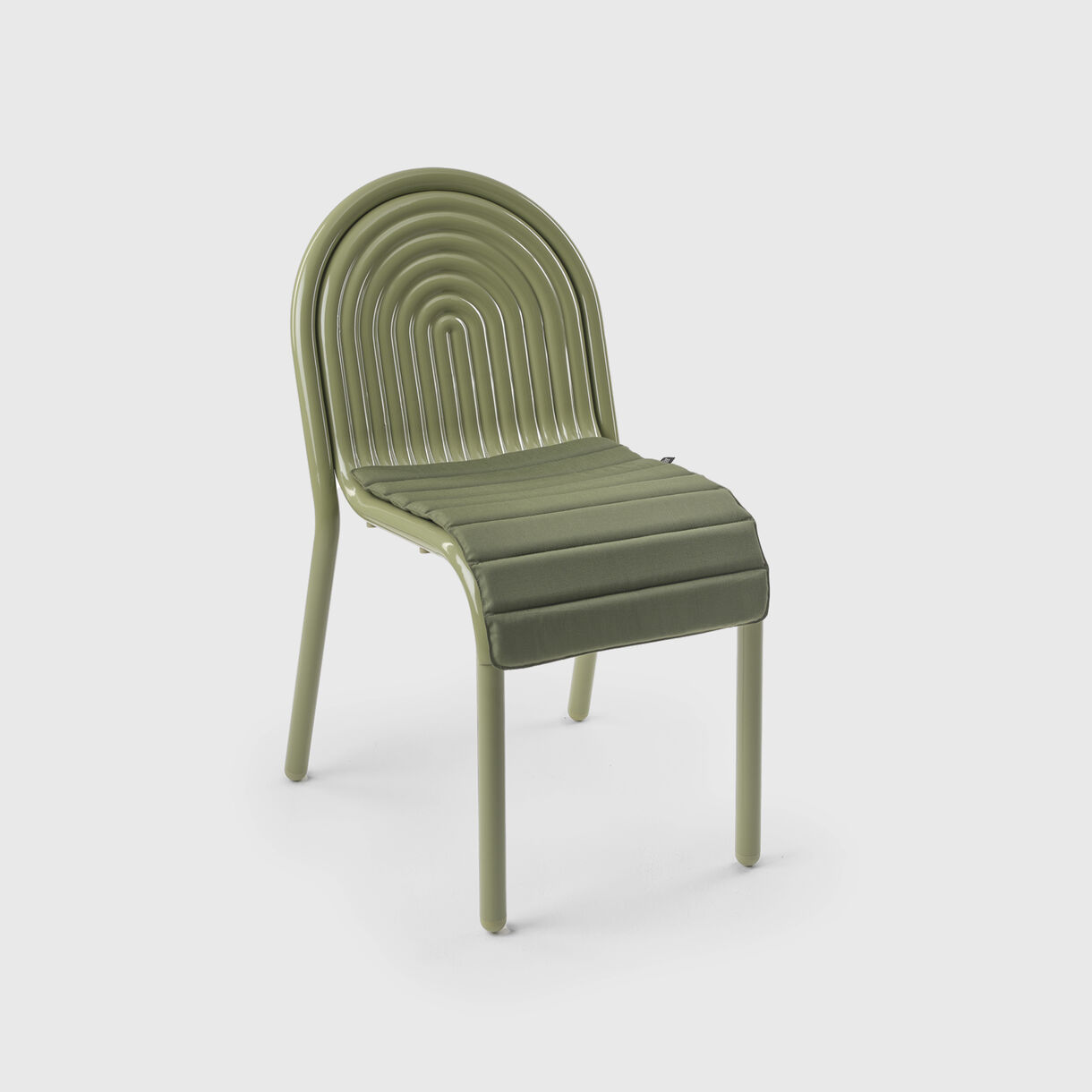 Groove Seat Cushion, Moss