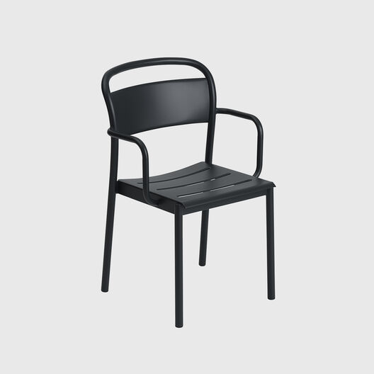 Linear Steel Armchair