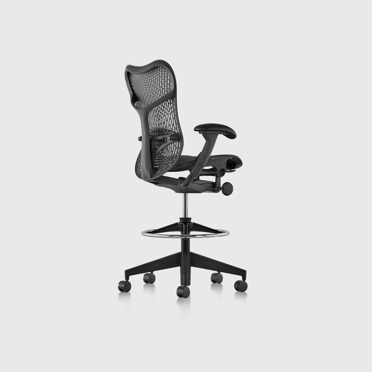 Mirra 2 Stool, TriFlex Back, Graphite