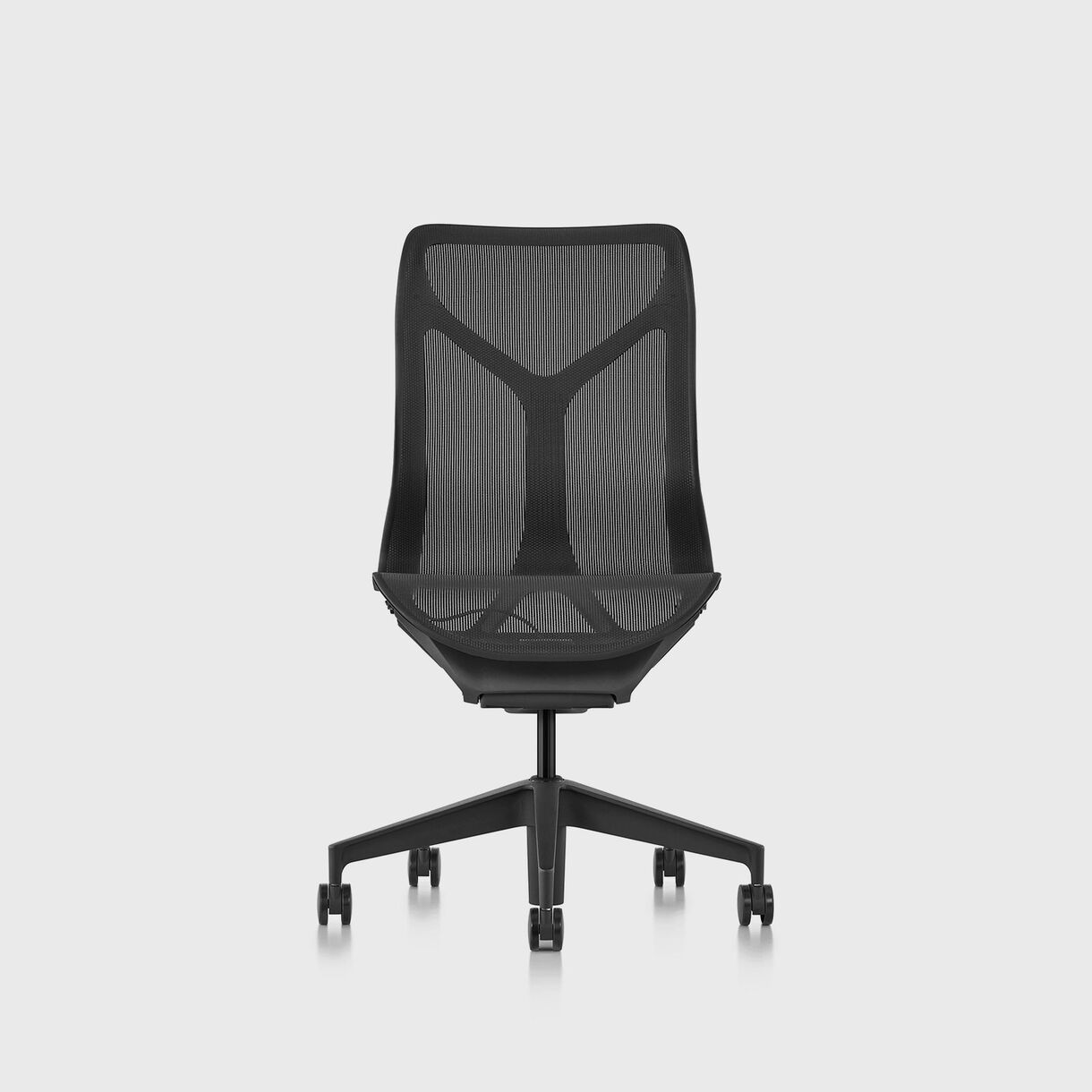 Cosm Chair, Graphite - Mid Back - No Arms
