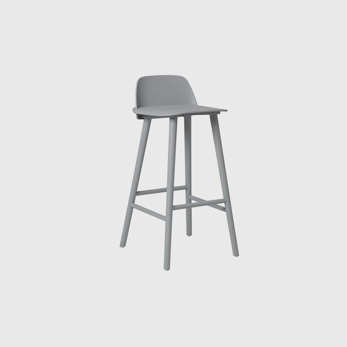 Nerd Bar Stool, Grey