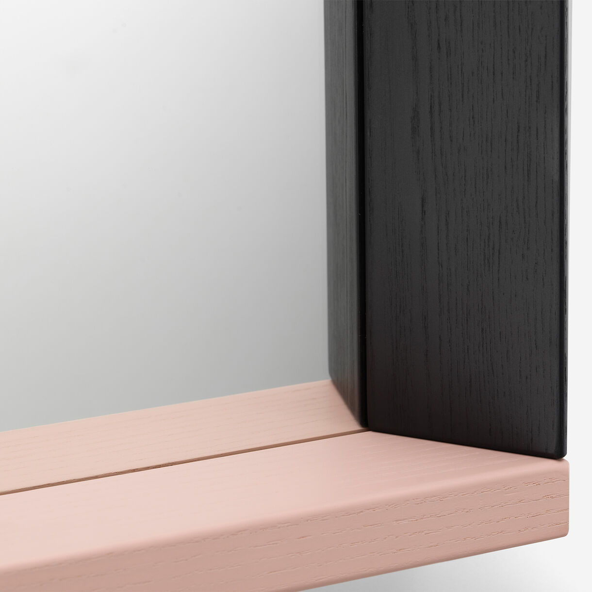 Colour Frame Mirror, Small, Green/Pink