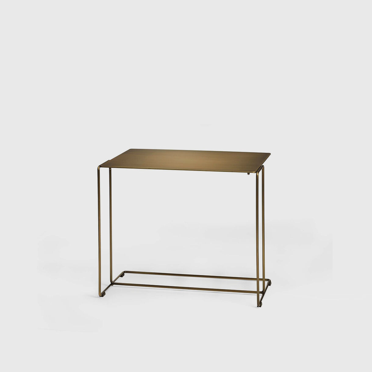 Oki Side Table, T3 Large, Brass