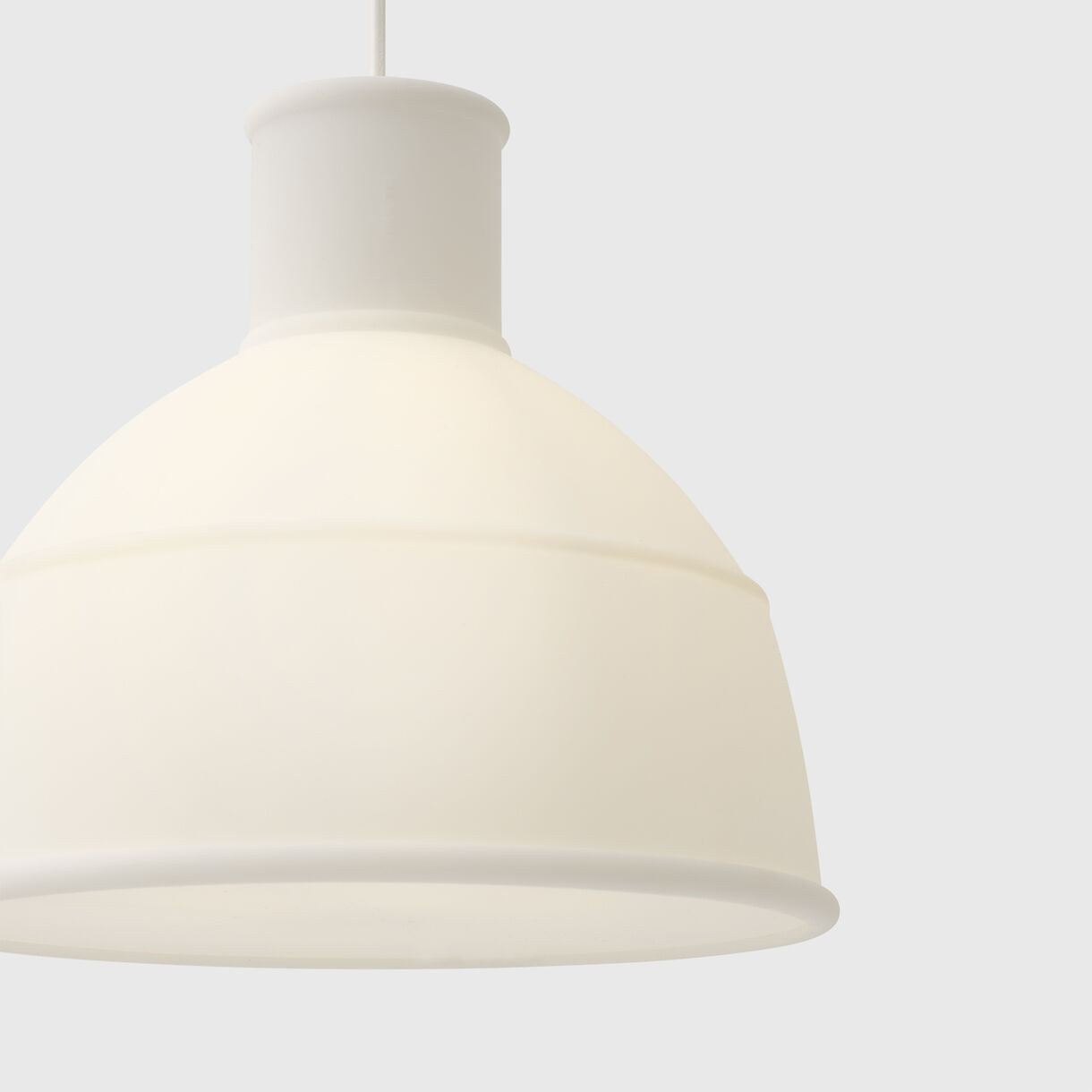Unfold Pendant Lamp, Translucent White