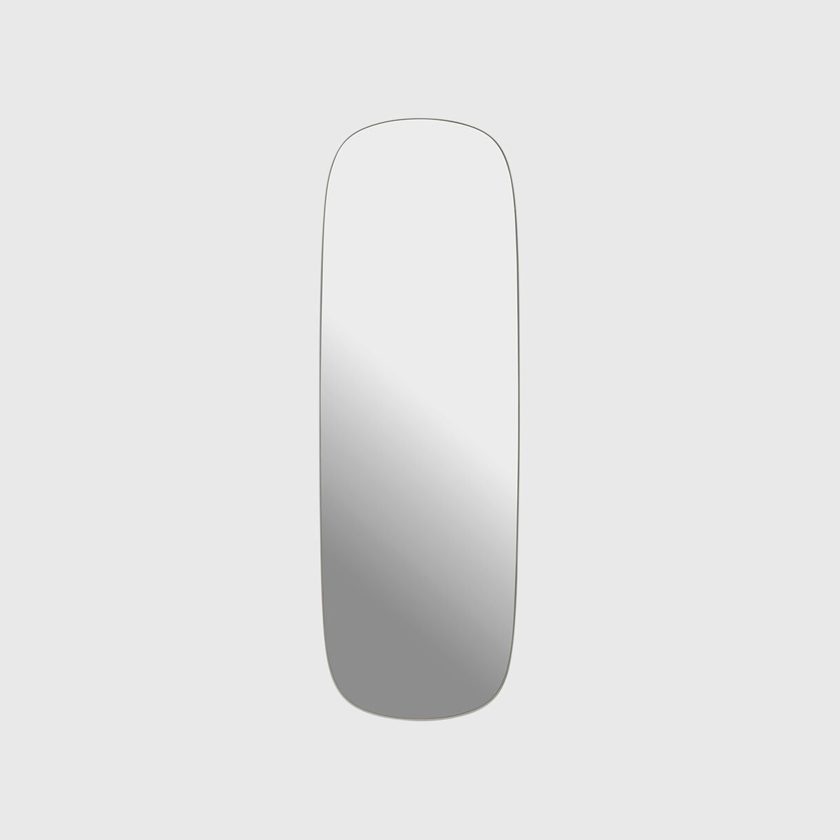 Framed Mirror, Extra Large, Grey