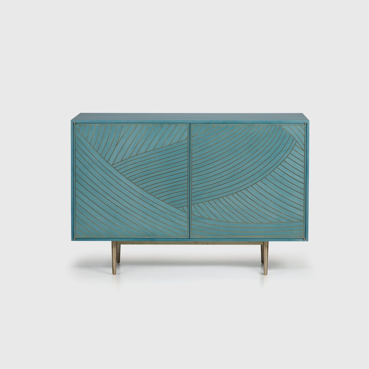 2-Door Dhow Cabinet in Teal