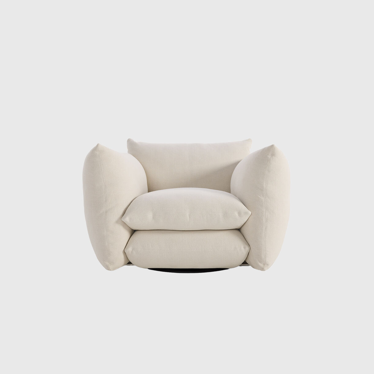 Perron Pillo Lounge Chair, Haven Ivory