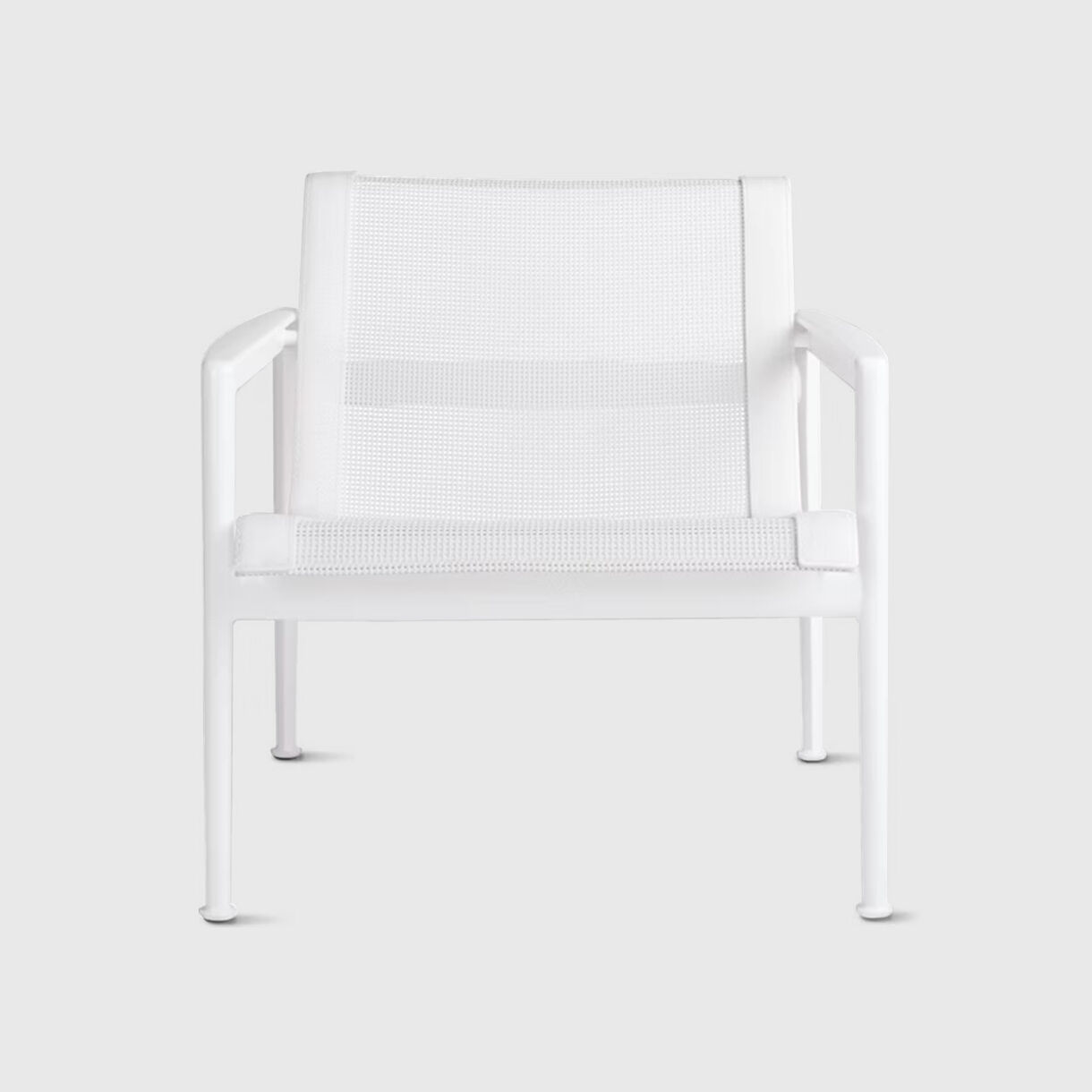 1966 Lounge Chair, White White