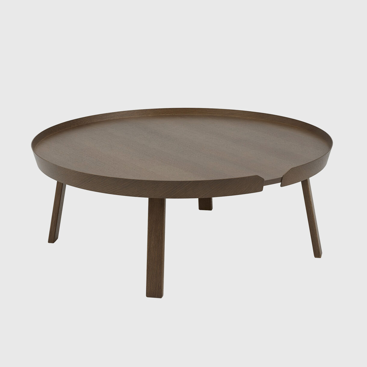 Around Coffee Table, Extra Large, Dark Brown