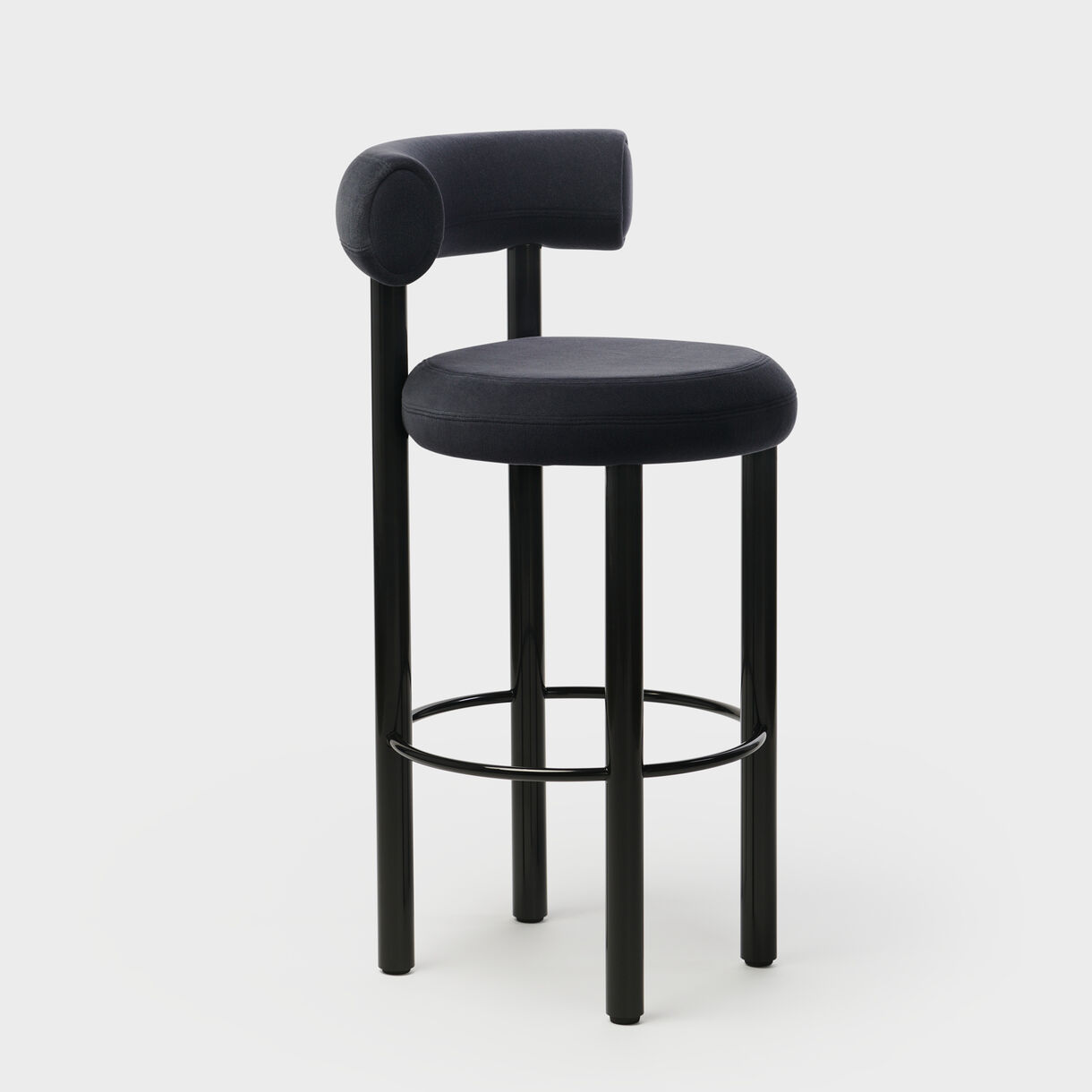 Fat Bar Stool, Gentle 2 - Dark Grey