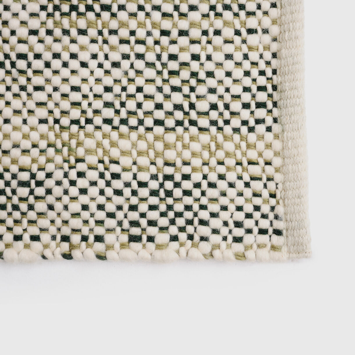 Tweed Rug, Green