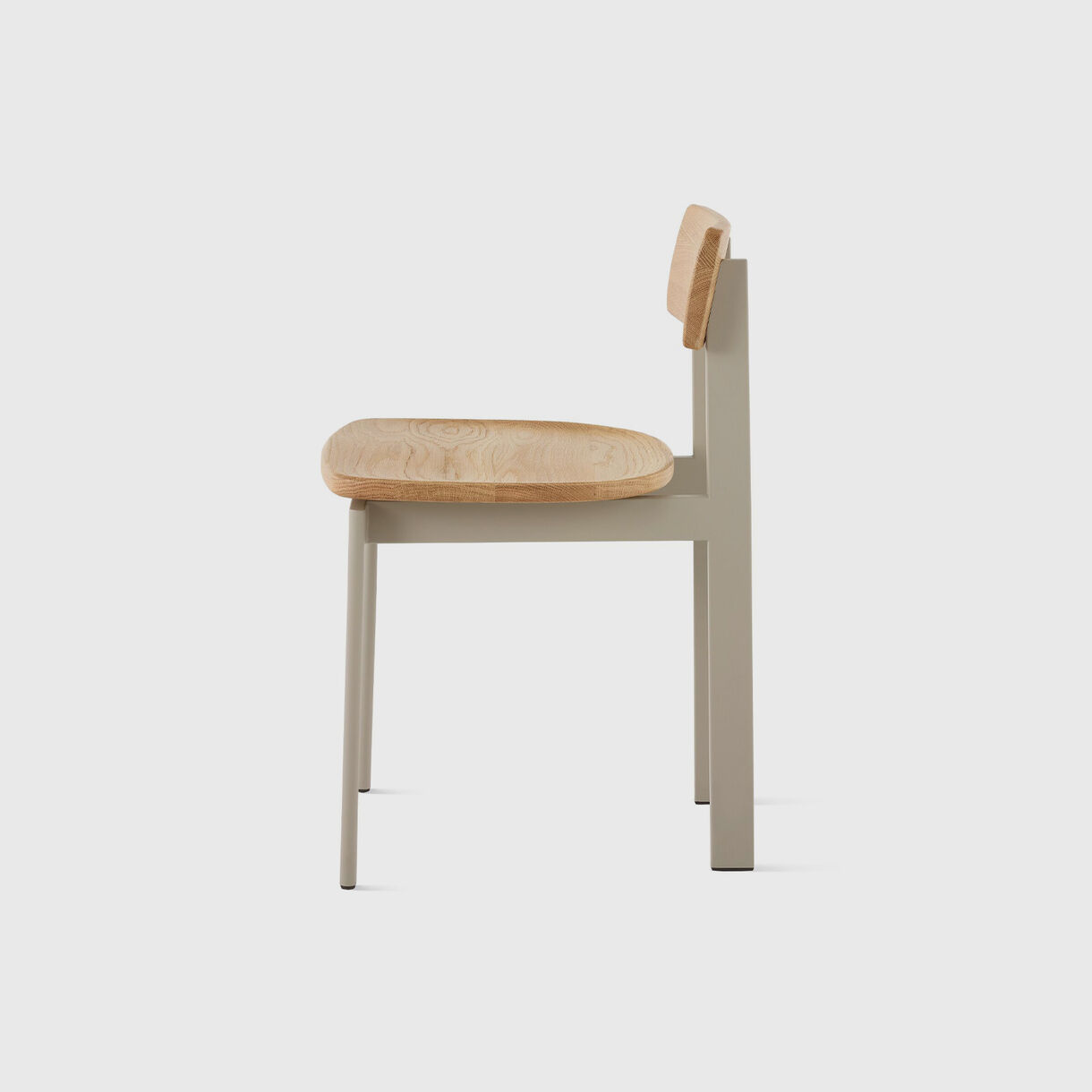 Betwixt Chair, White Oak & Warm Grey
