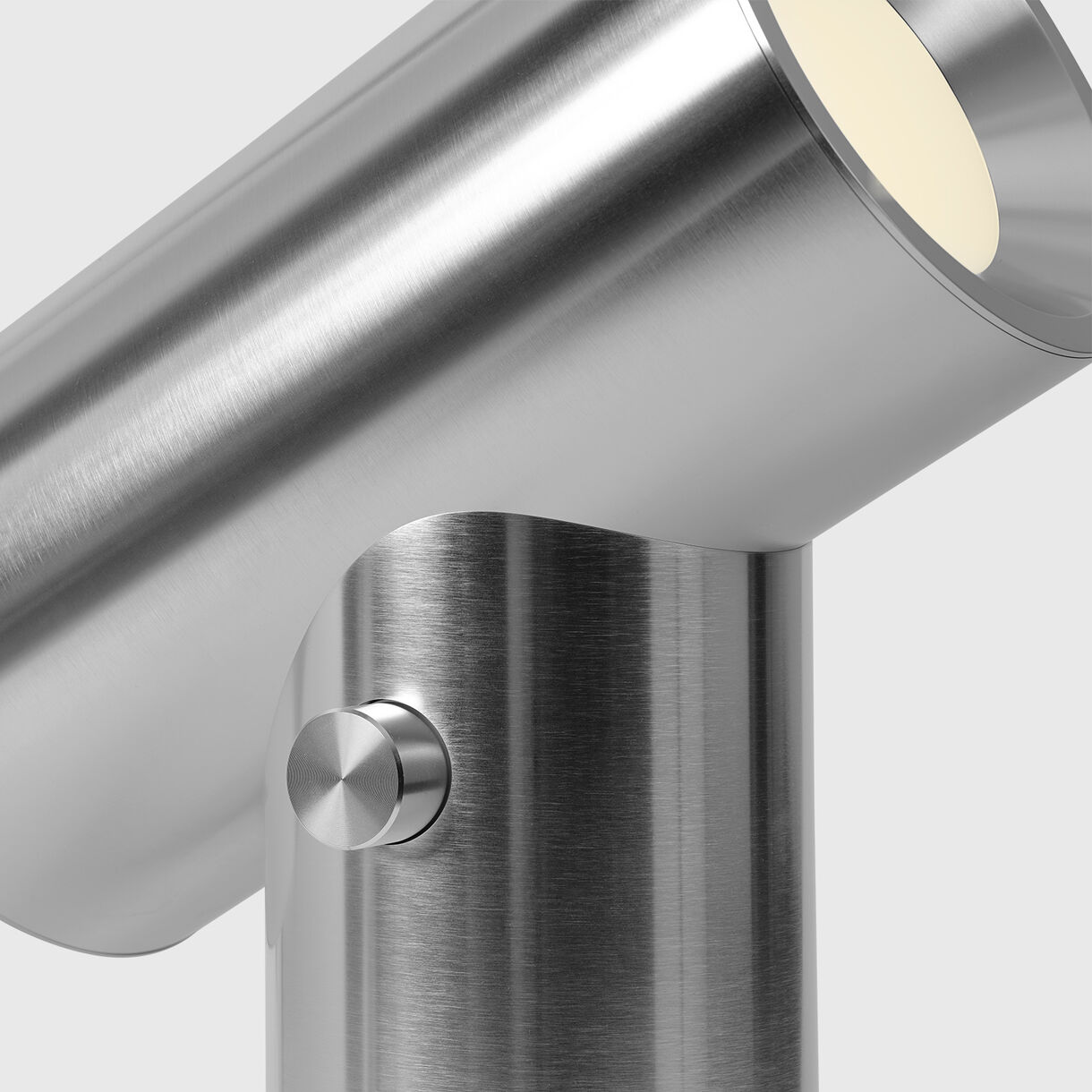 Beam Table Lamp, Polished Aluminium