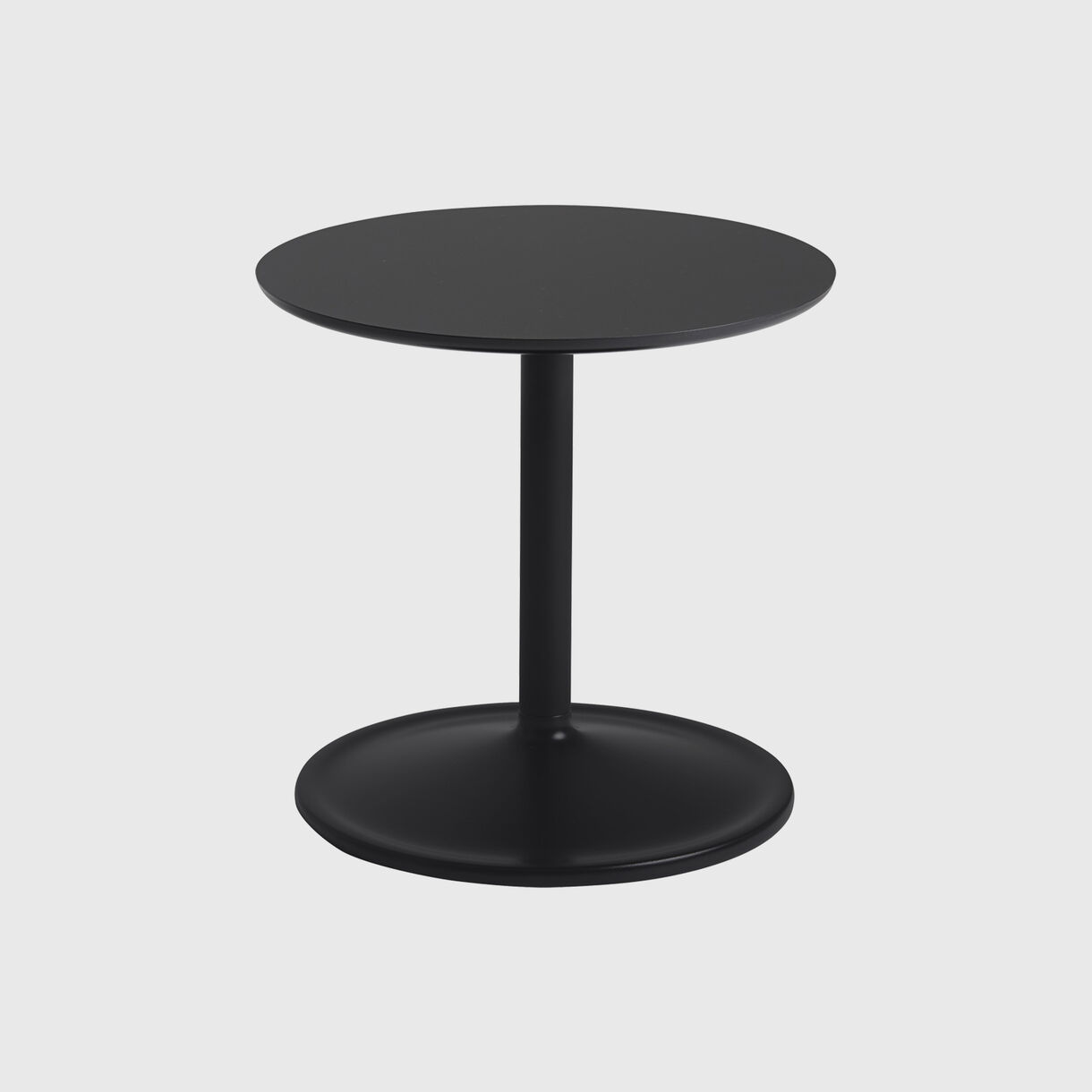 Soft Side Table, 41 x 40, Black