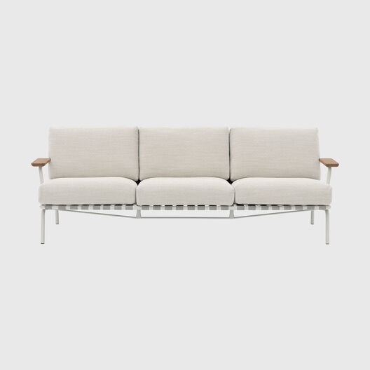 Settle Outdoor 3 Seater Sofa with Arms