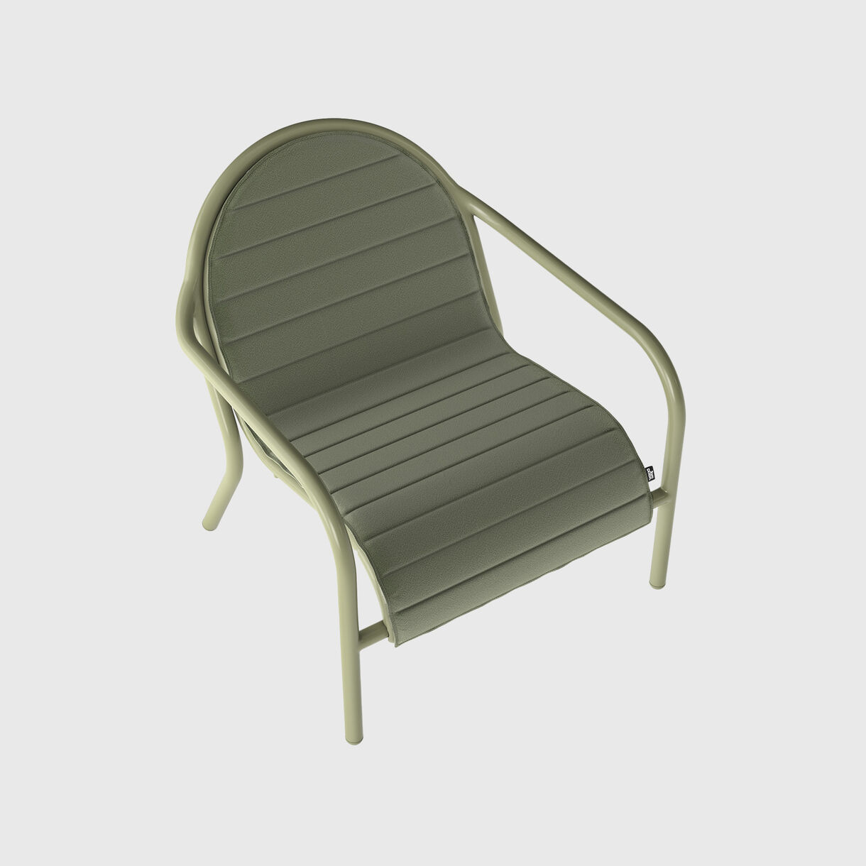 Groove Lounge Full Seat Cushion, Moss