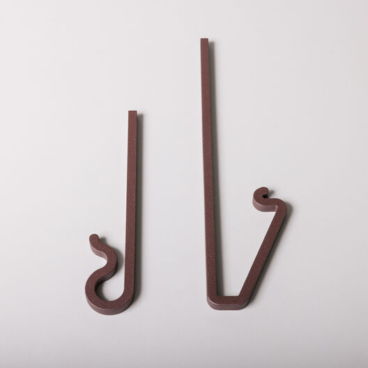 Zag Coat Hanger, Old Red