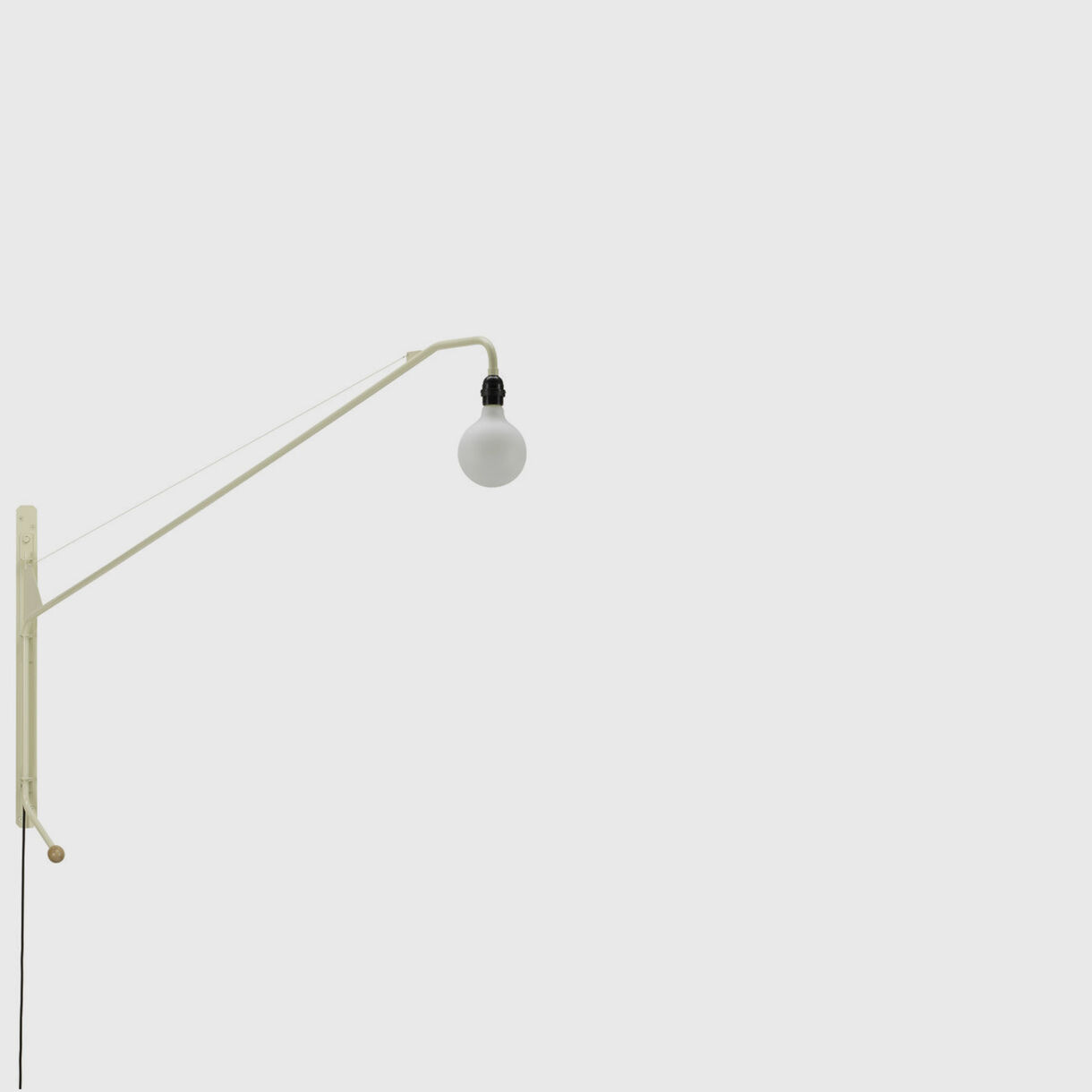 Petit Potence Wall Lamp, Ecru