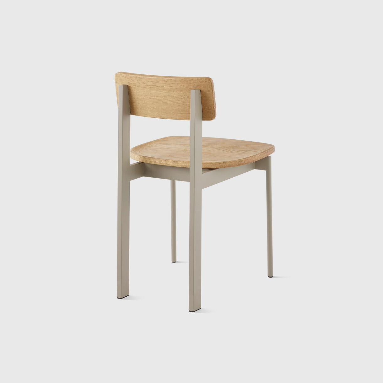 Betwixt Chair, White Oak & Warm Grey