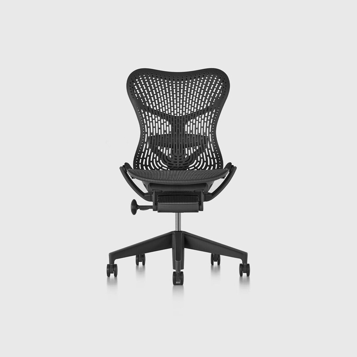 Mirra 2 Work Chair - TriFlex Graphite, Graphite Base & Frame - No Arms