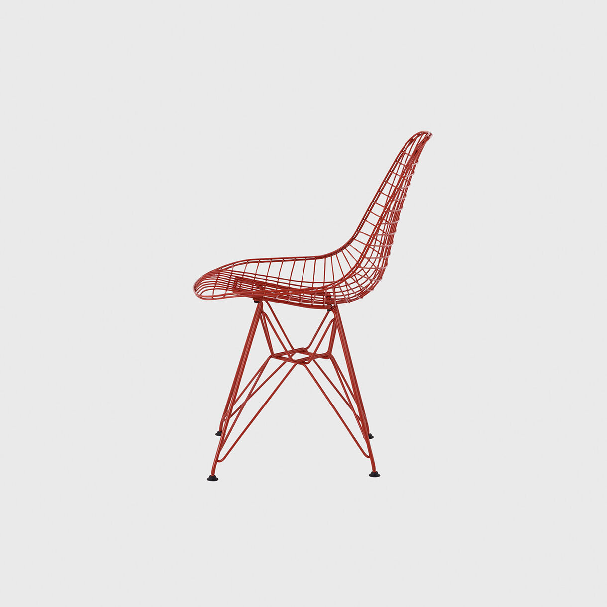 HM x Hay Eames Wire Outdoor Chair, Wire Base, Iron Red