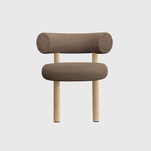 Fat Dining Chair, Wood