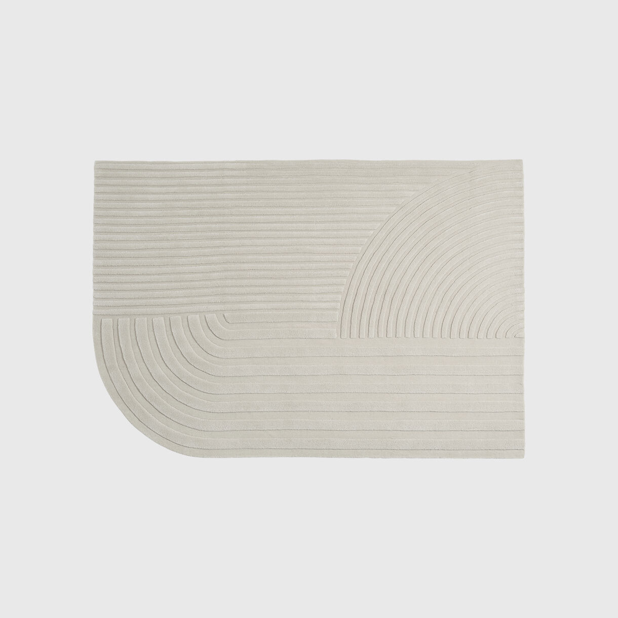 Relevo Rug, 1700 x 2400mm, Off-White