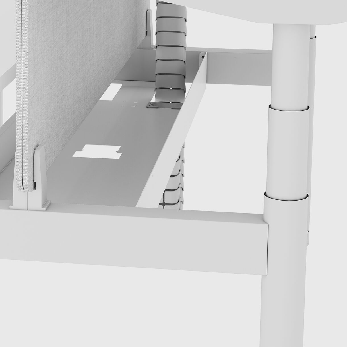 Ratio Workstation, Round Leg