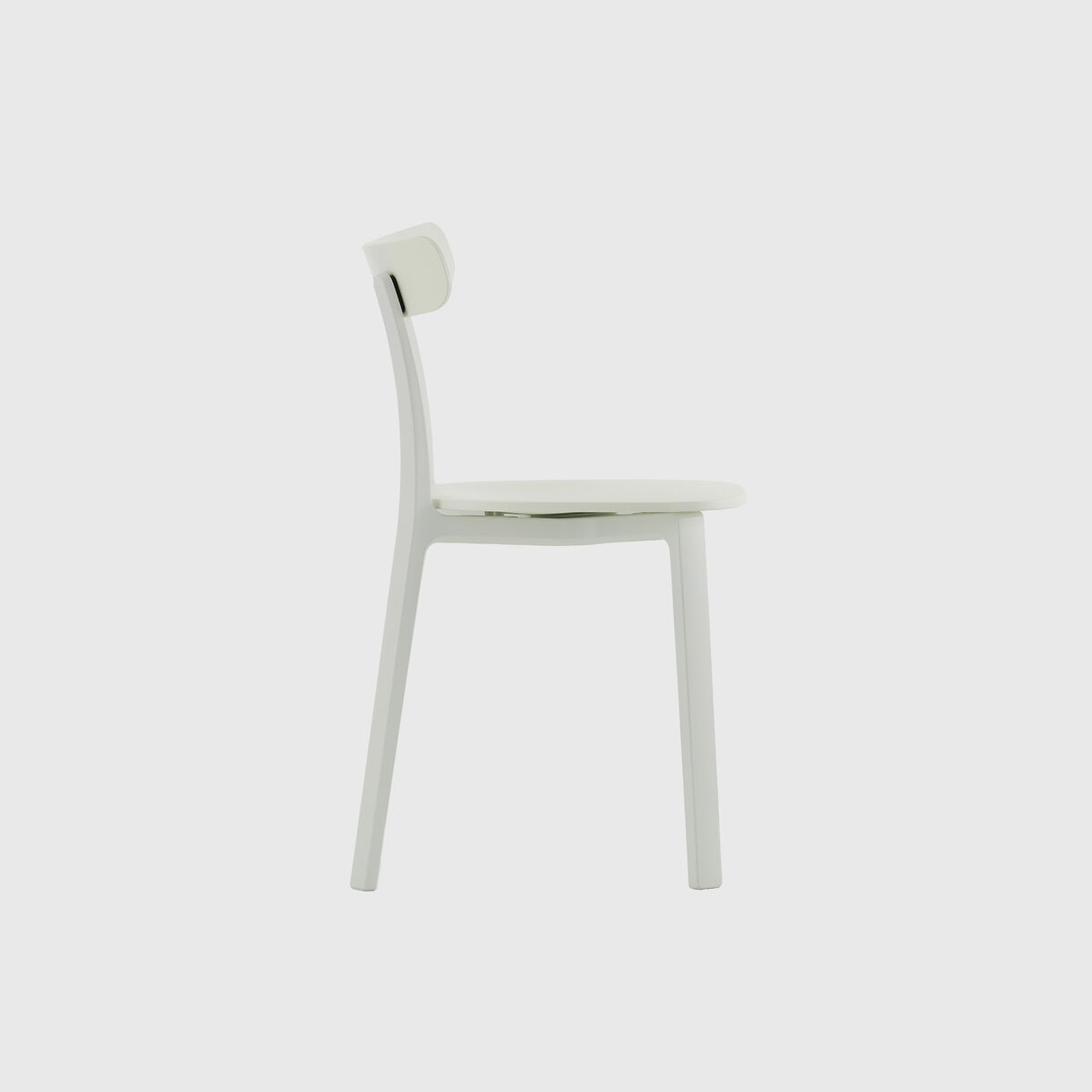 All Plastic Chair, White