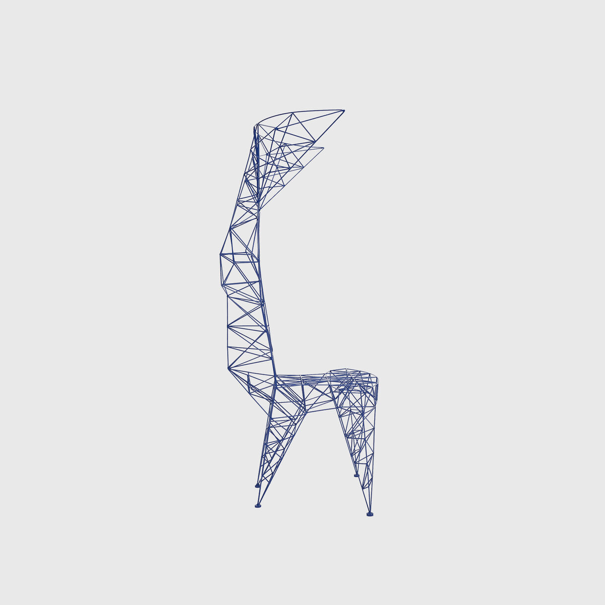 Pylon Chair, Blue