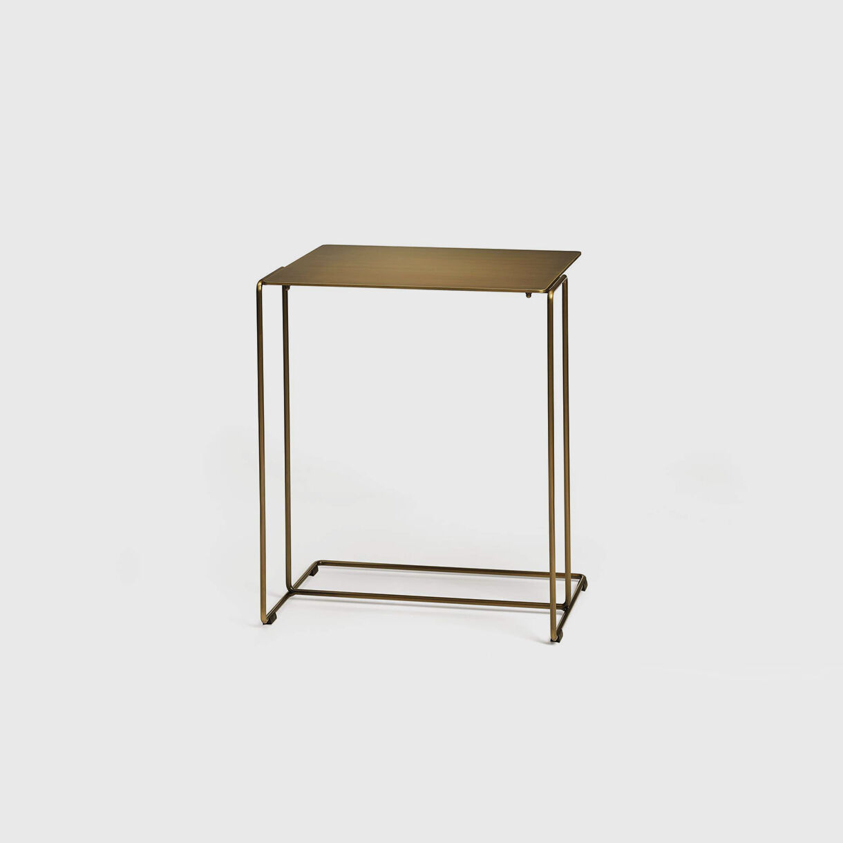 Oki Side Table, T2, Brass