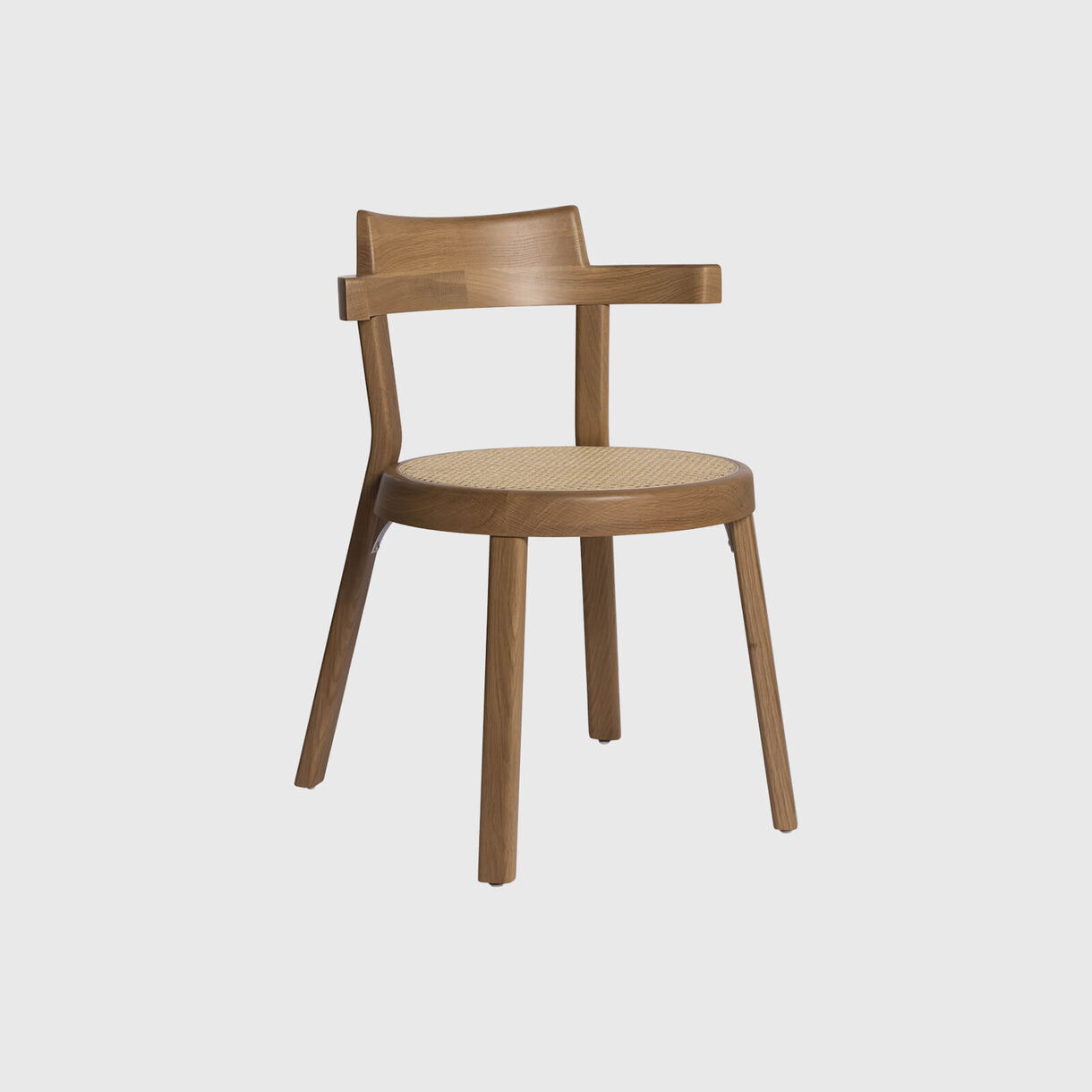 Pagoda Chair Cane, Oak