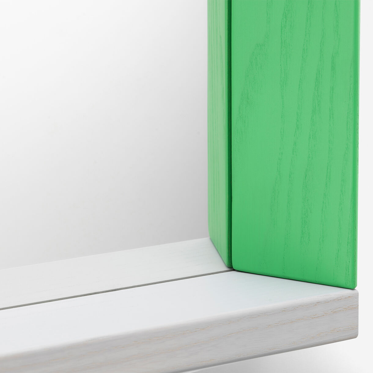 Colour Frame Mirror, Small, Green/Pink