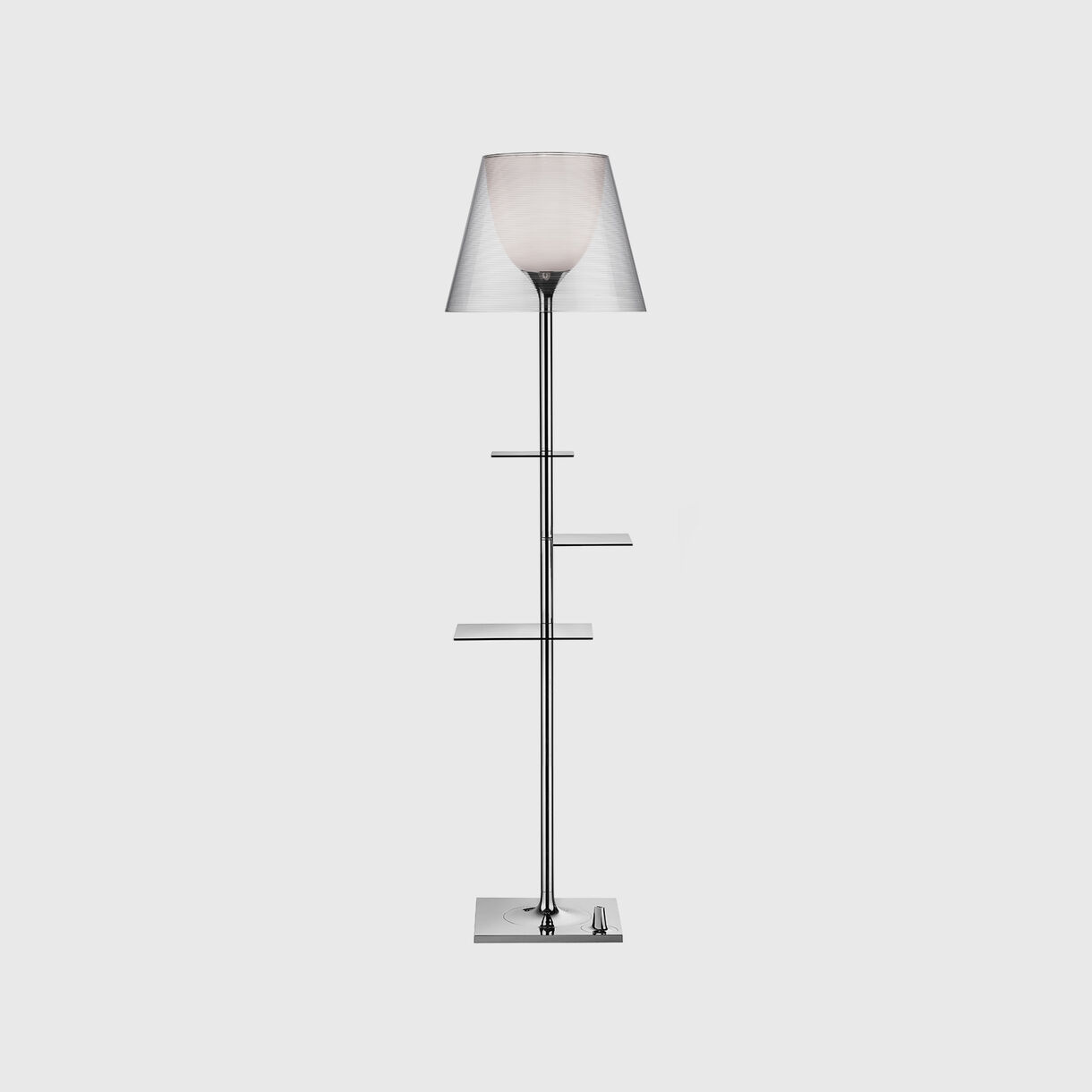 Bibliotheque Nationale Floor Lamp, Transparent