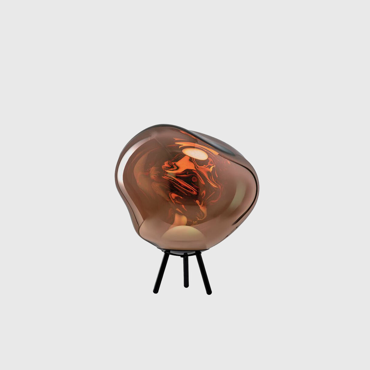 Melt Large Portable Floor Lamp, Copper