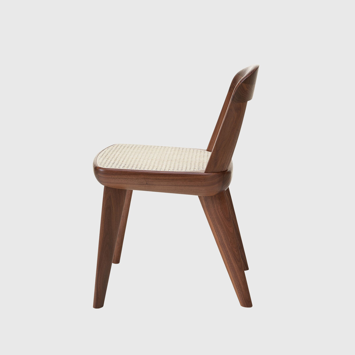 Brutus Chair, Walnut & Vienna Cane