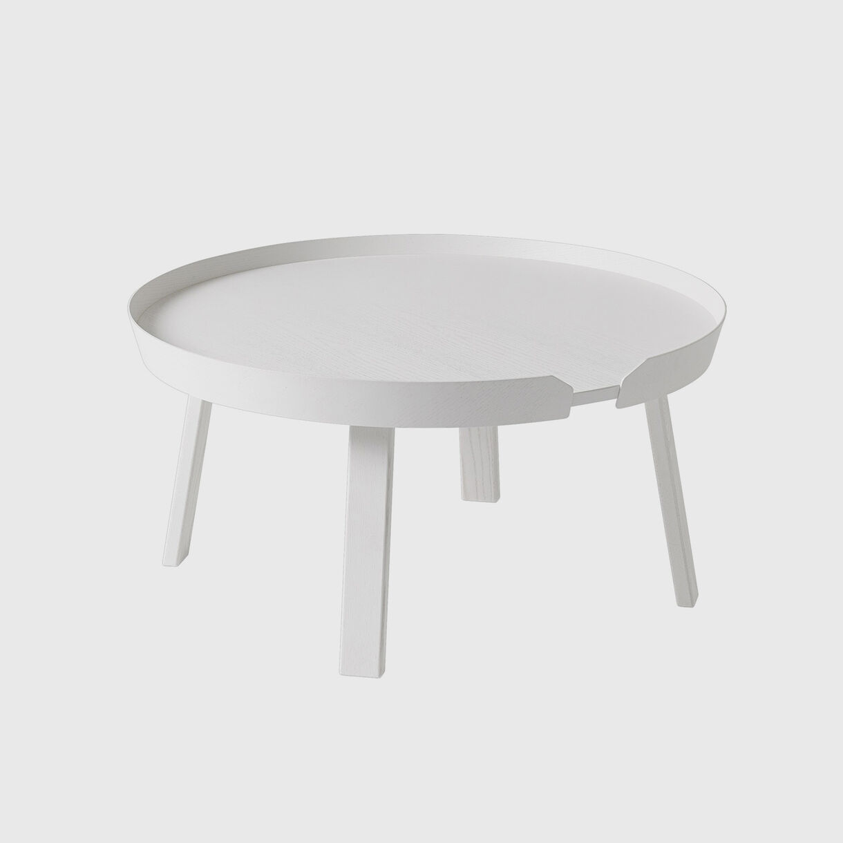 Around Coffee Table Large, White