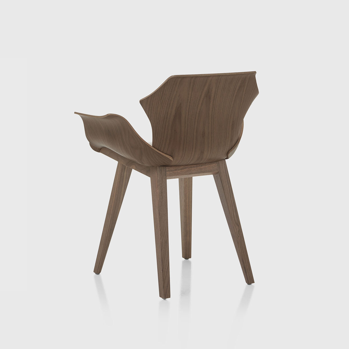 Petal Armchair, Walnut