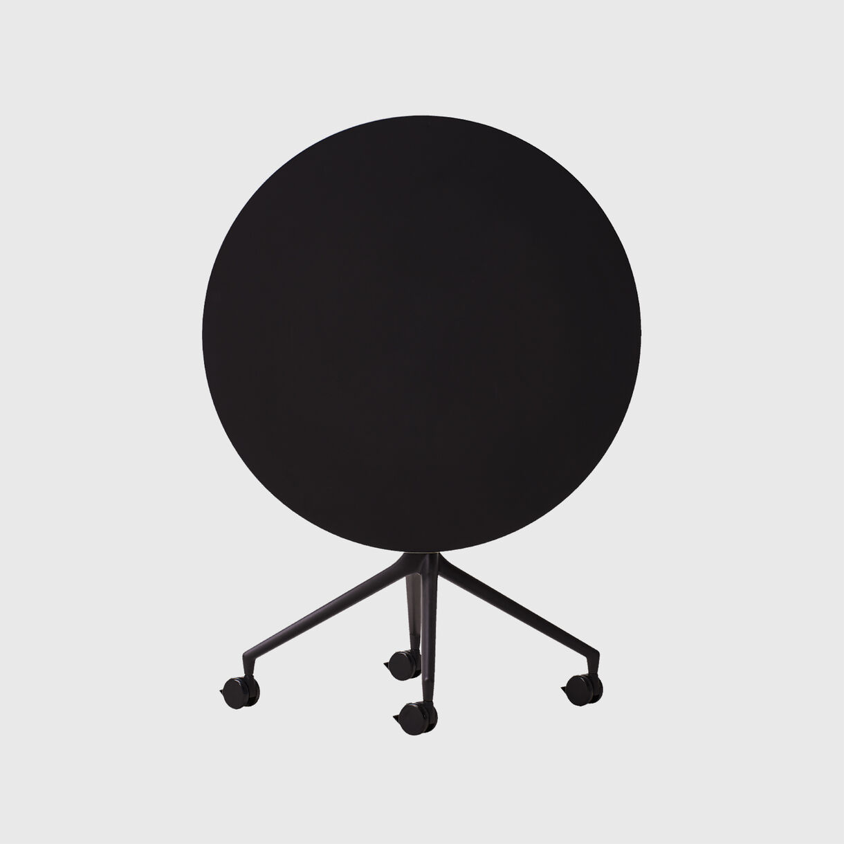 AS400 Table, Round, Black