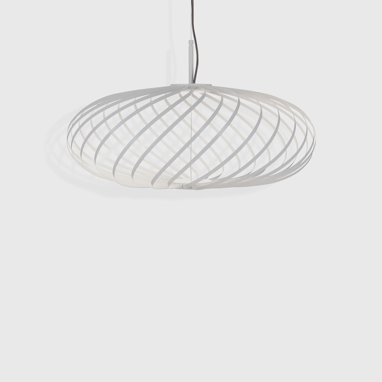 Spring Pendant, Small, White