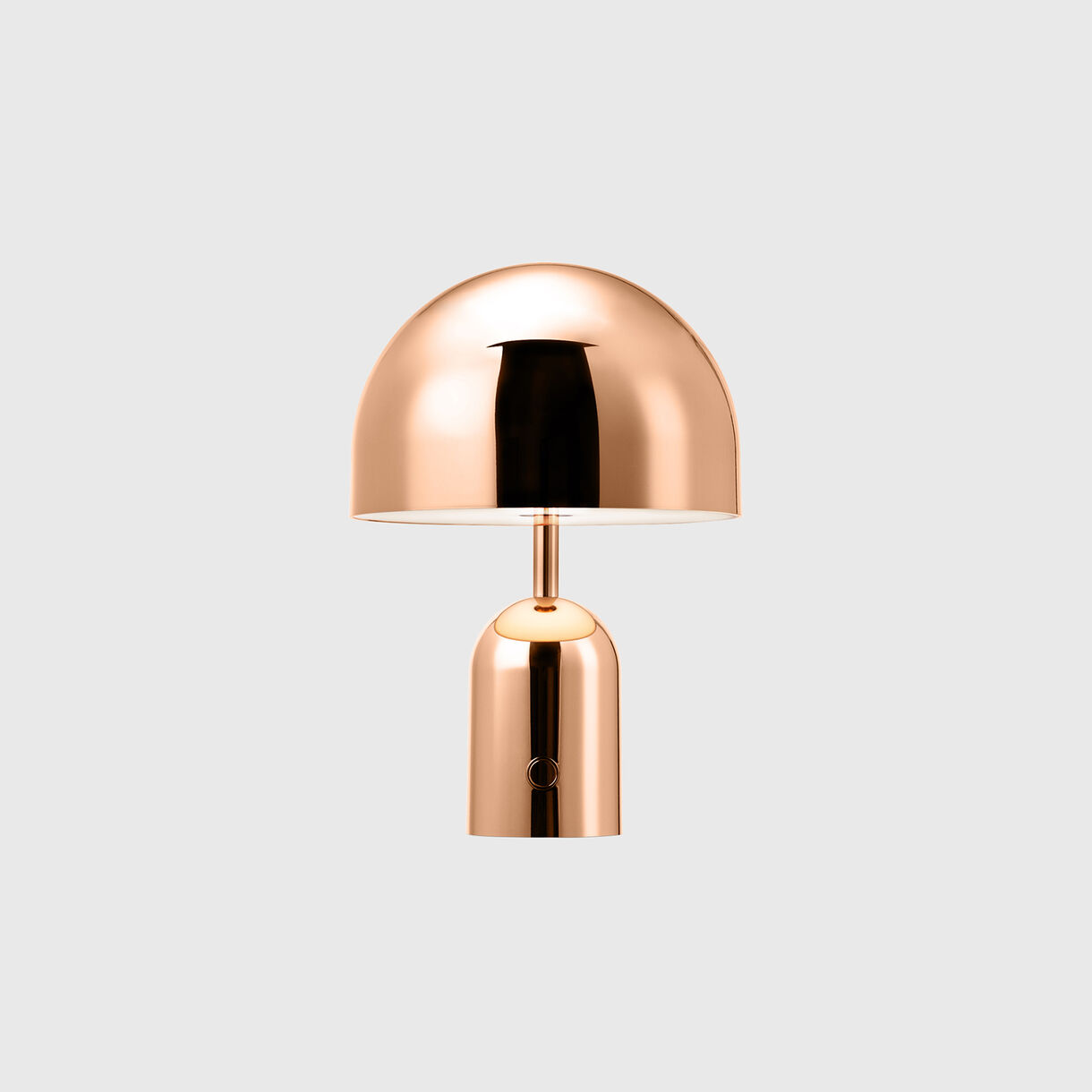 Bell Portable Table Lamp, Copper