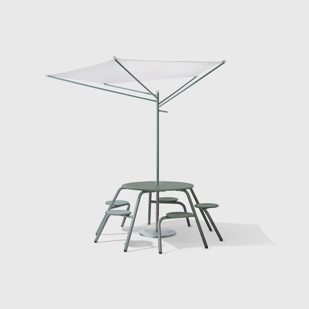 Acacia Parasol & Virus Picnic Table